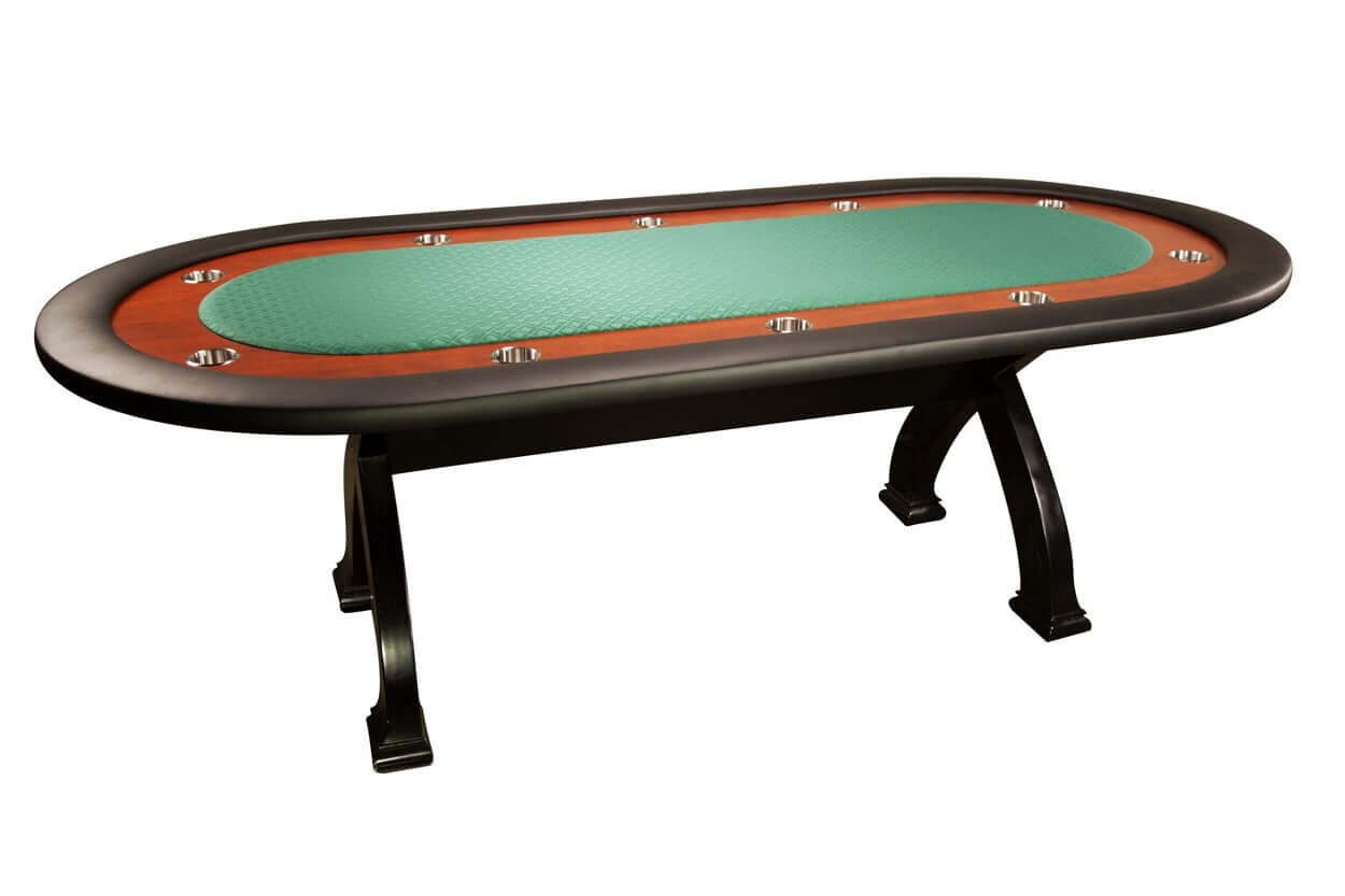 BBO UPT Folding 10 Person Oval Poker Table With Chairs Available