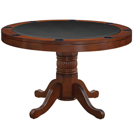 Ram 48" 8 Person Round Game Table With Chairs Available (Dining Top Included) - GTBL48