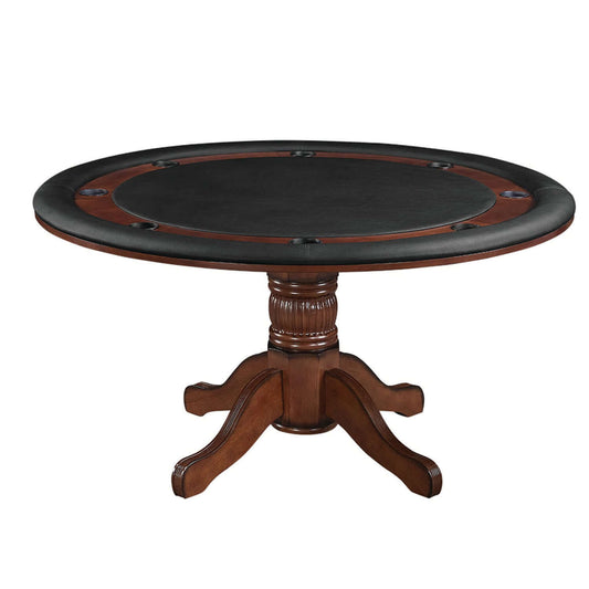 Ram 60" 8 Person Round Game Table With Chairs Available (Dining Top Included) - GTBL60