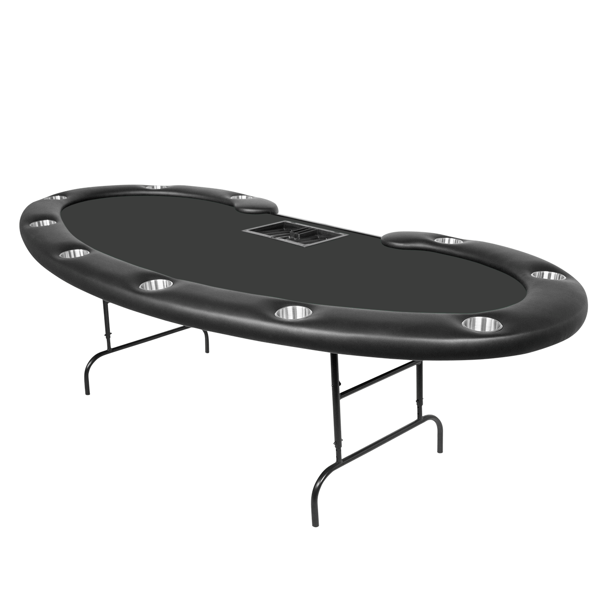 BBO Prestige Folding 10 Person Poker Table With Chairs Available