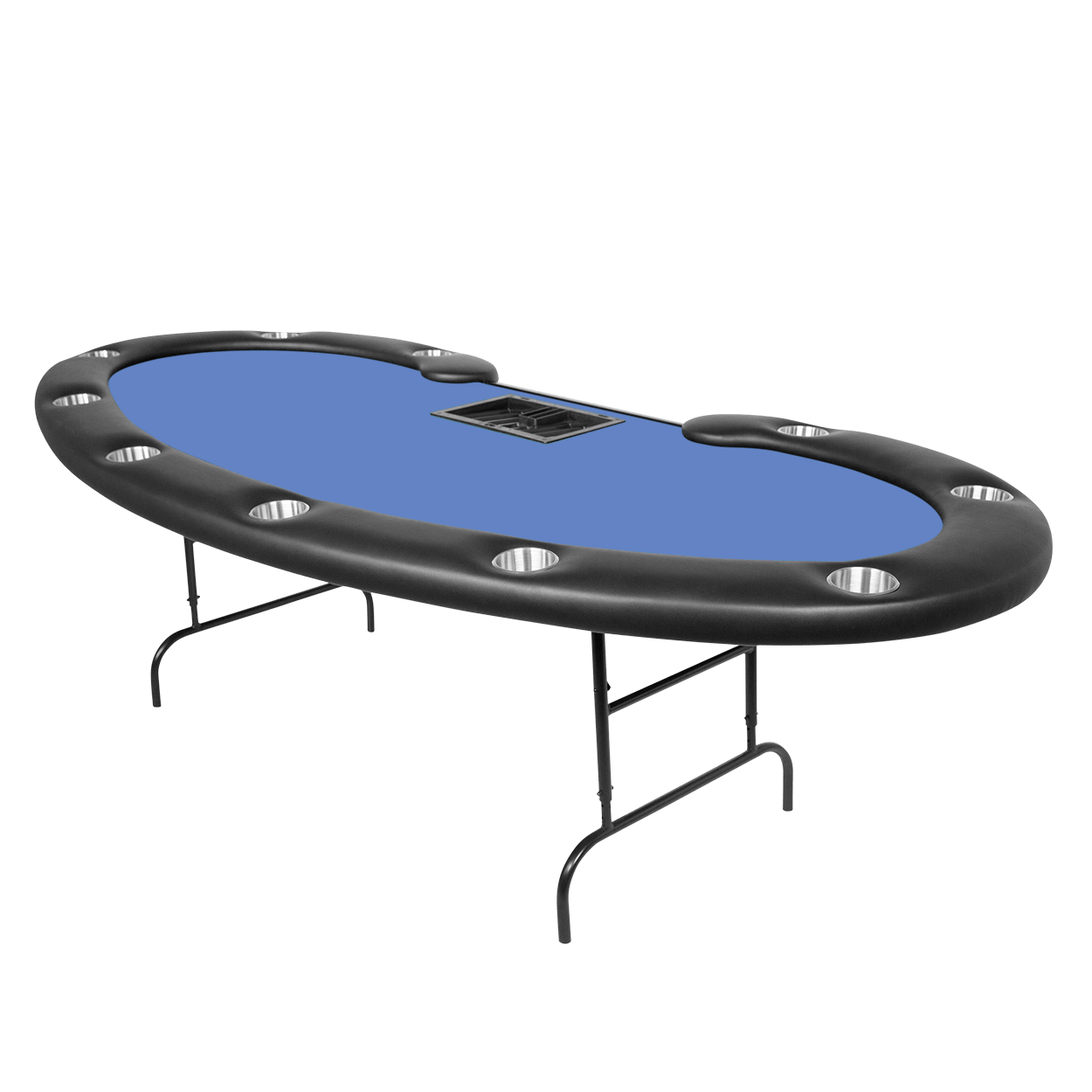 BBO Prestige Folding 10 Person Poker Table With Chairs Available