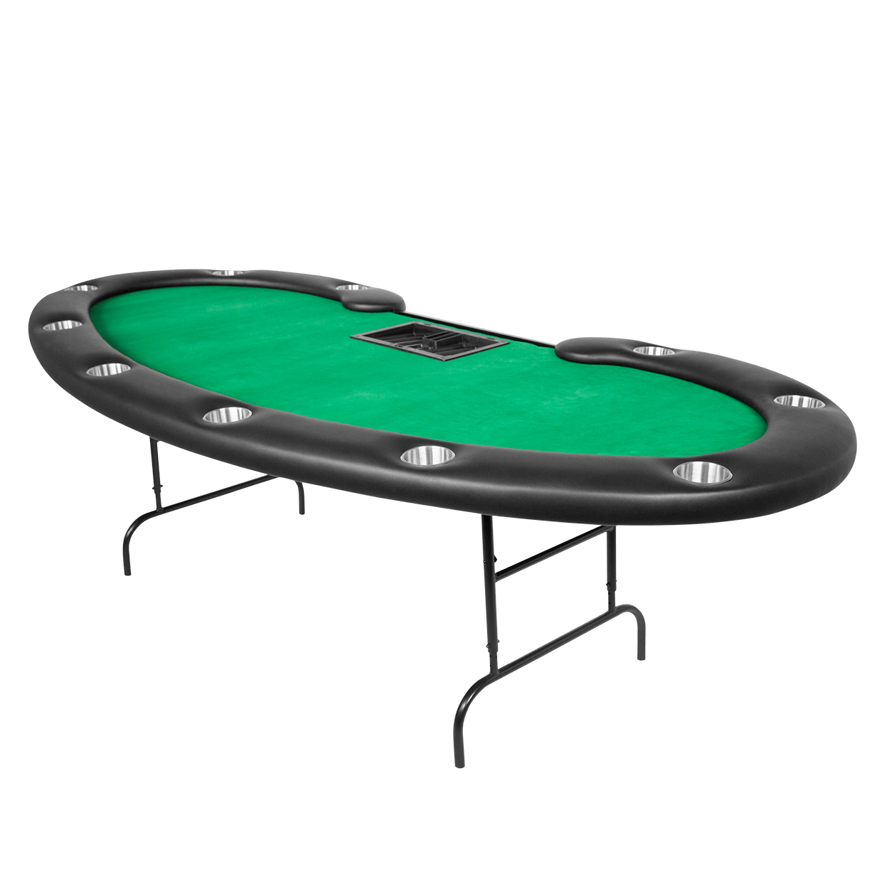 BBO Prestige Folding 10 Person Poker Table With Chairs Available