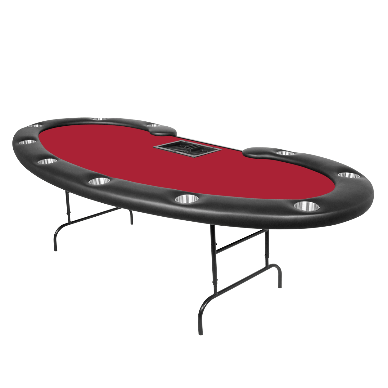 BBO Prestige Folding 10 Person Poker Table With Chairs Available