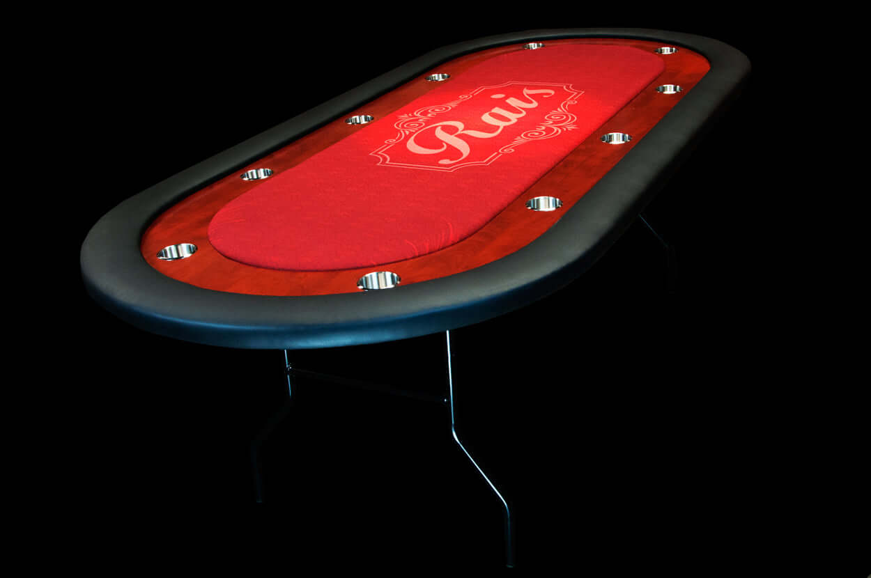 BBO UPT Folding 10 Person Oval Poker Table With Chairs Available