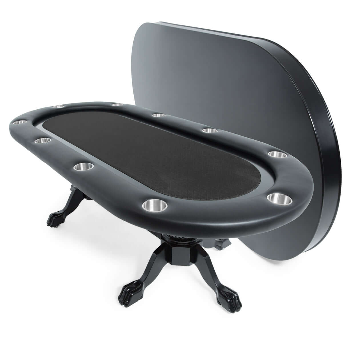 BBO Elite 10 Person Oval Poker Table With Chairs Available (Dining Table Applicable)