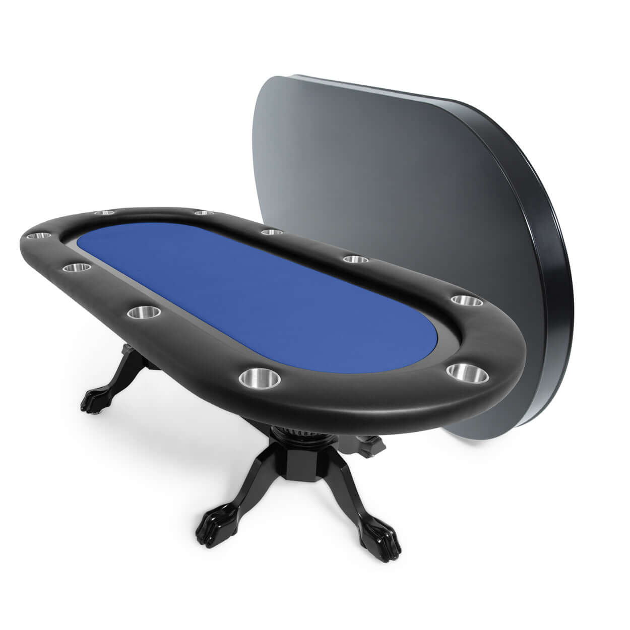 BBO Elite 10 Person Oval Poker Table With Chairs Available (Dining Table Applicable)