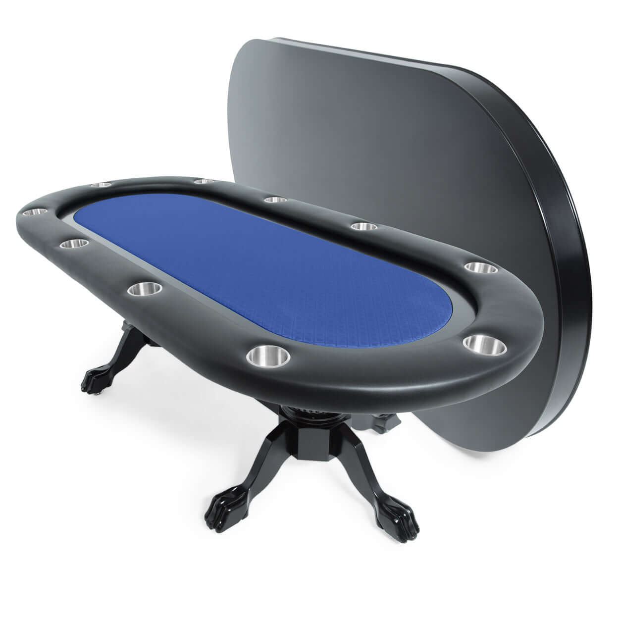 BBO Elite 10 Person Oval Poker Table With Chairs Available (Dining Table Applicable)