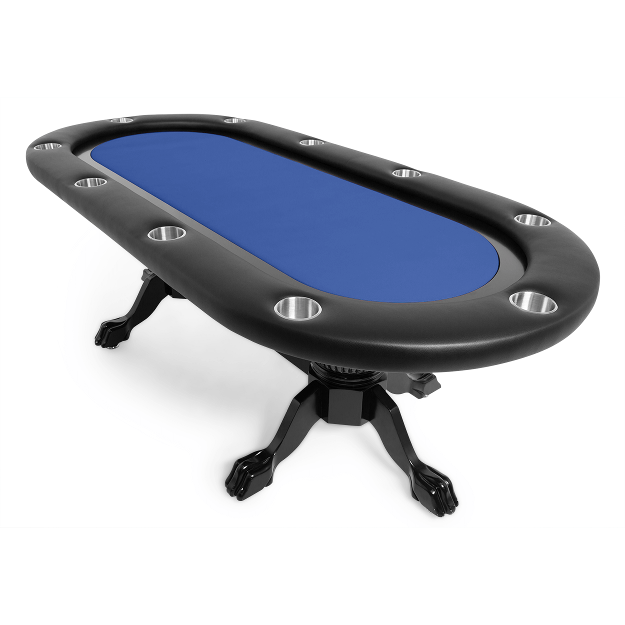 BBO Elite 10 Person Oval Poker Table With Chairs Available (Dining Table Applicable)