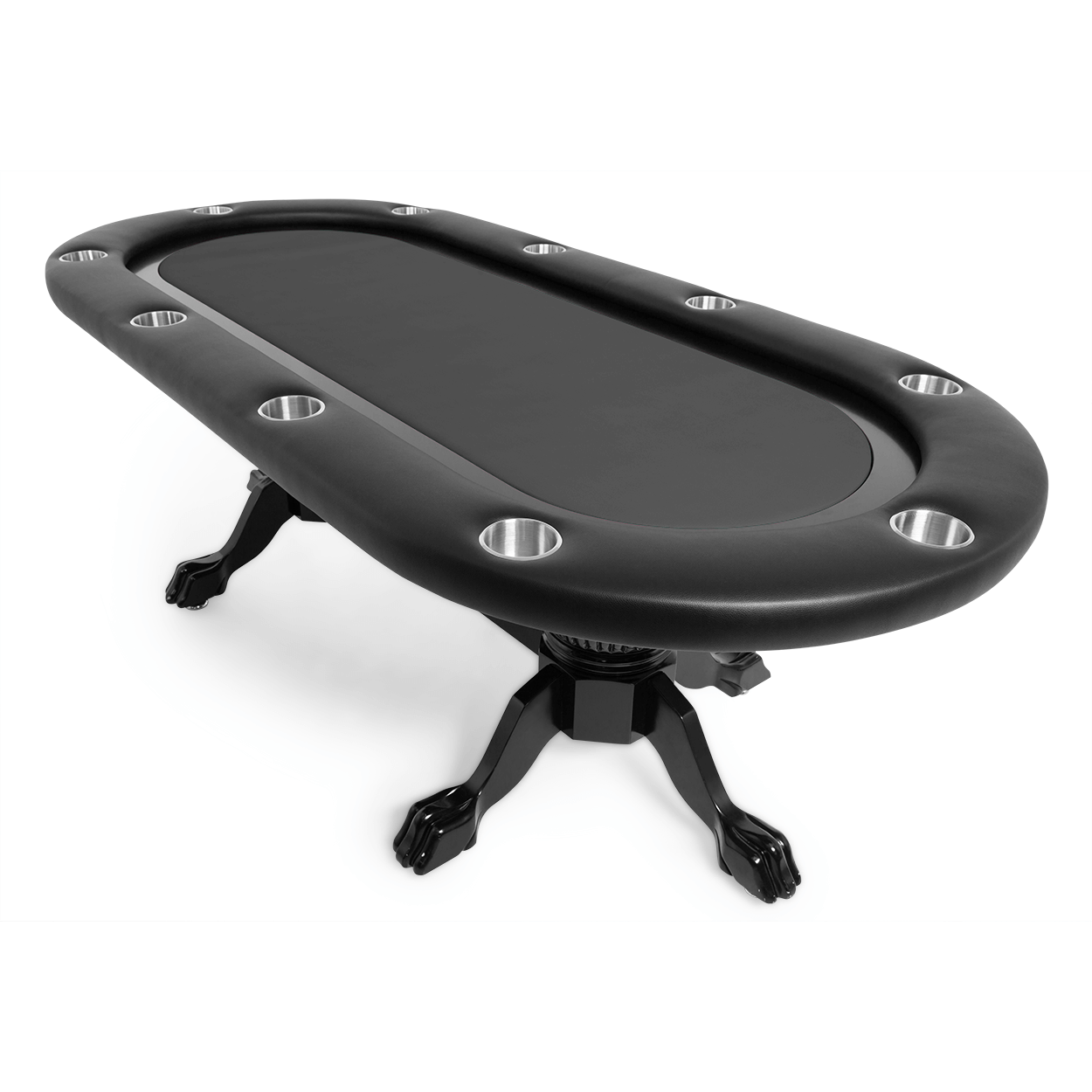 BBO Elite 10 Person Oval Poker Table With Chairs Available (Dining Table Applicable)