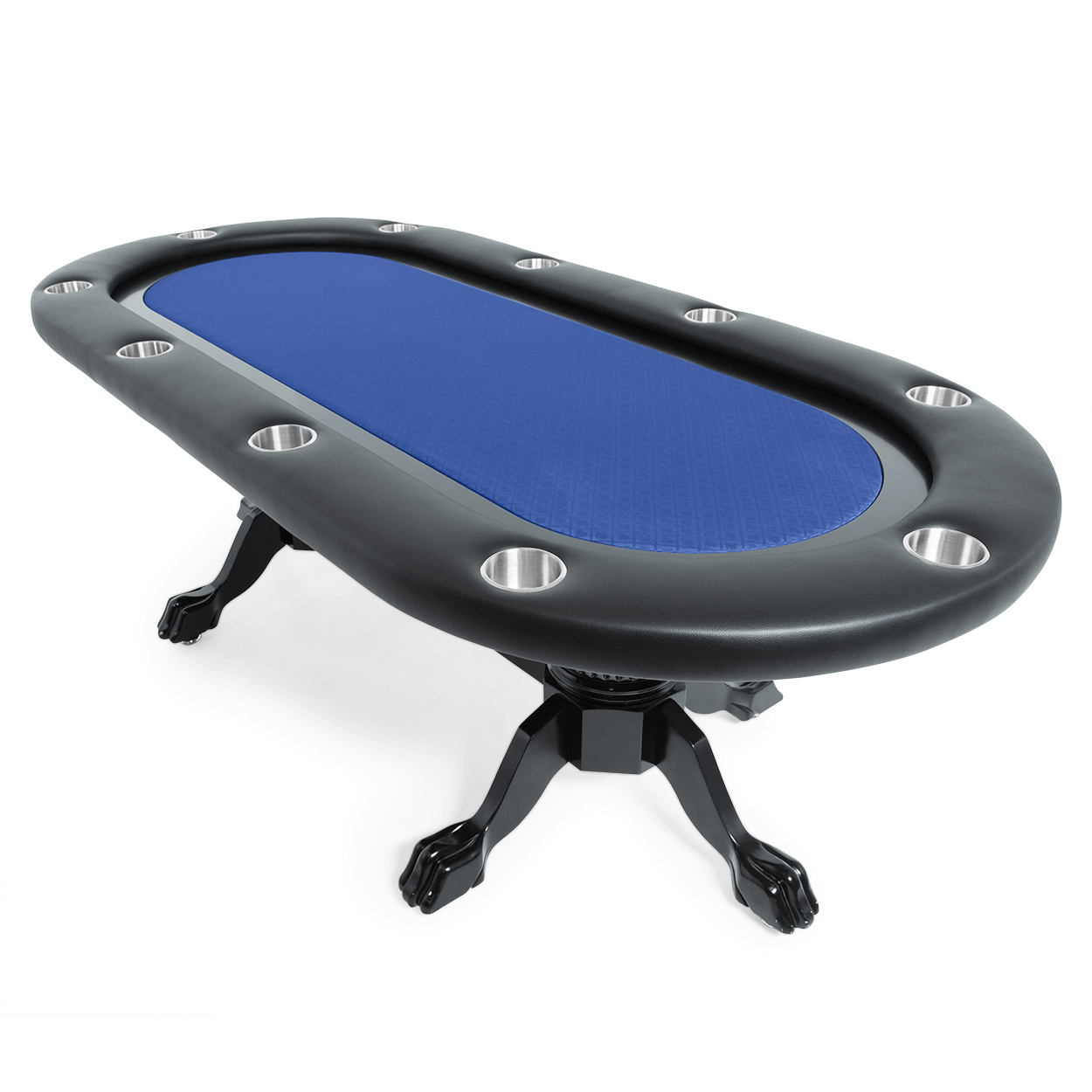 BBO Elite 10 Person Oval Poker Table With Chairs Available (Dining Table Applicable)