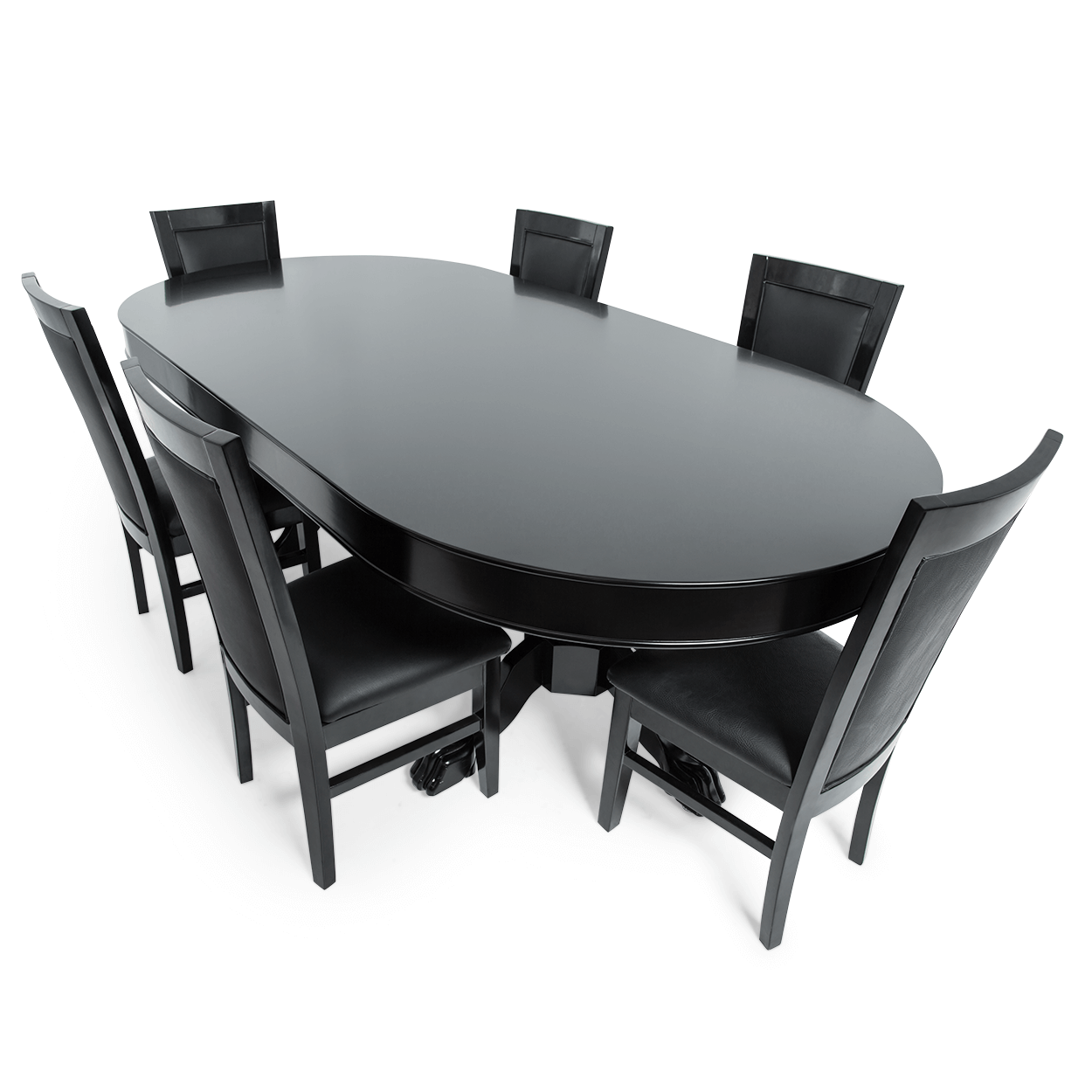 BBO Elite 10 Person Oval Poker Table With Chairs Available (Dining Table Applicable)