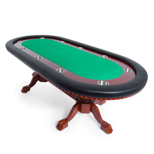 BBO Rockwell 10 Person Oval Poker Table With Chairs Available (Dining Top Applicable)