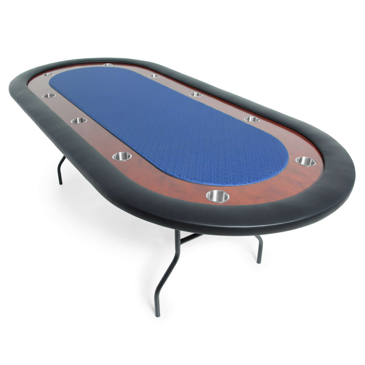 BBO UPT Folding 10 Person Oval Poker Table With Chairs Available