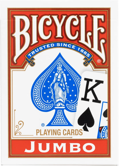 Bicycle Playing Cards, Jumbo Index, 2 Pack