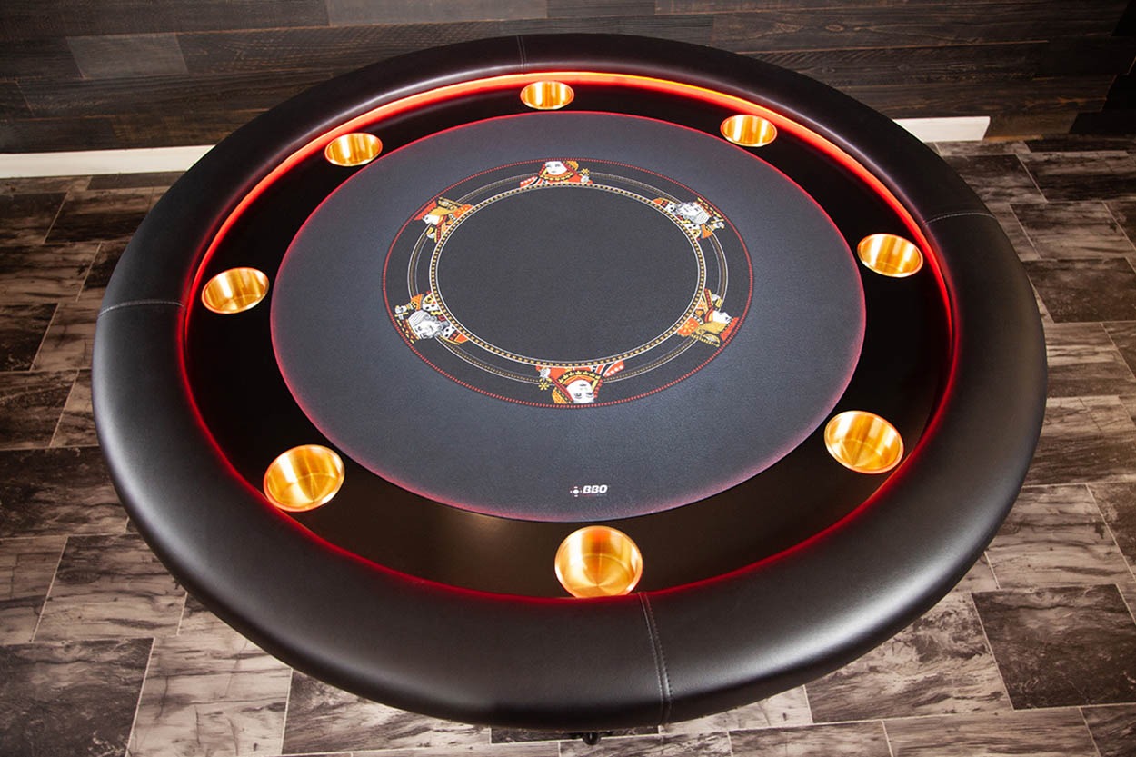 BBO Ginza LED Poker Table (Dining Top Applicable)