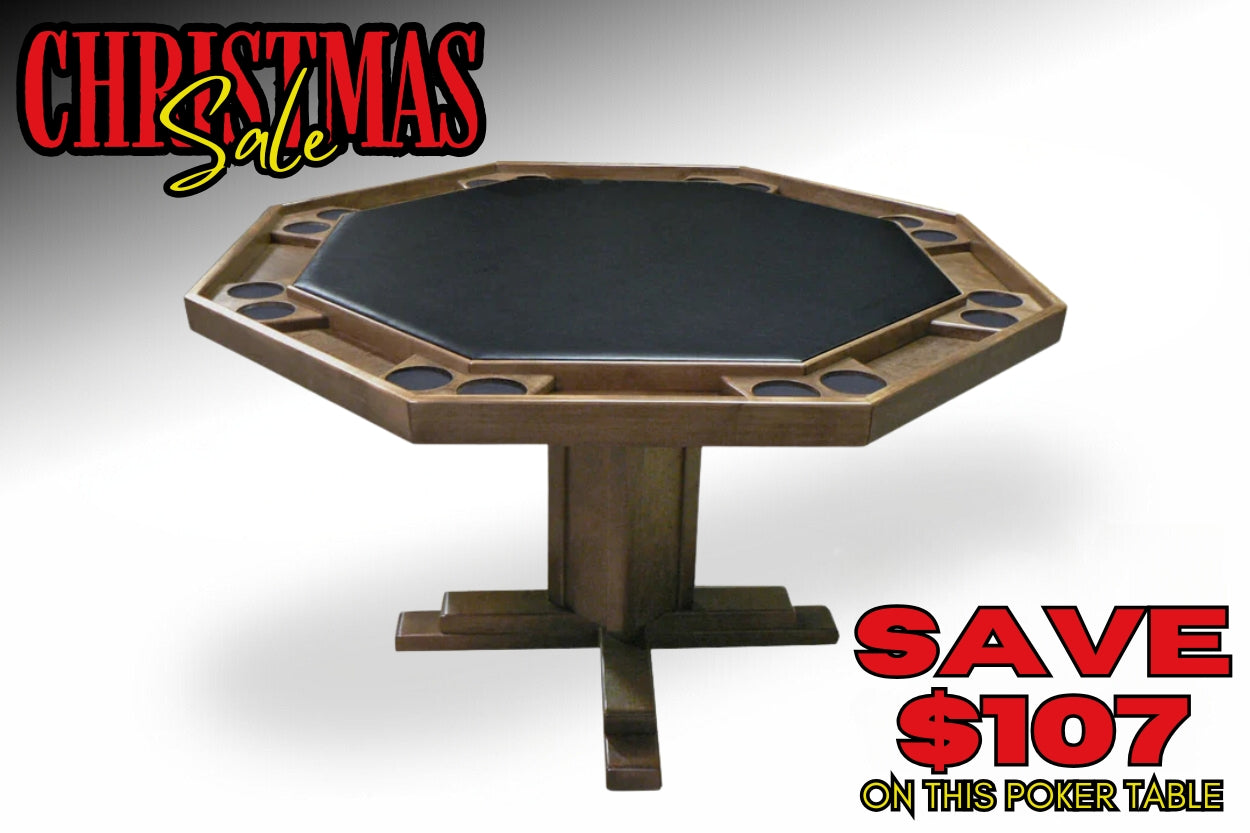 Kestell 98 Pedestal Base Poker Table