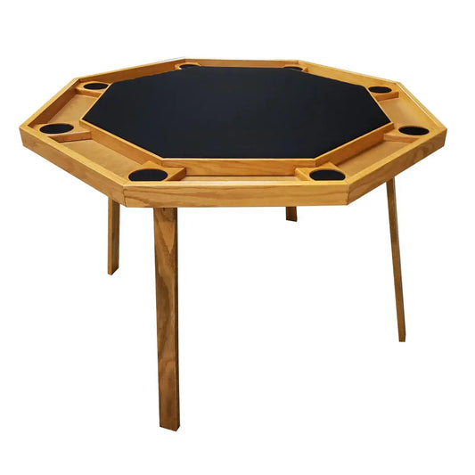 Kestell #9W Compact Folding 8 Person Poker Table With Chairs Available