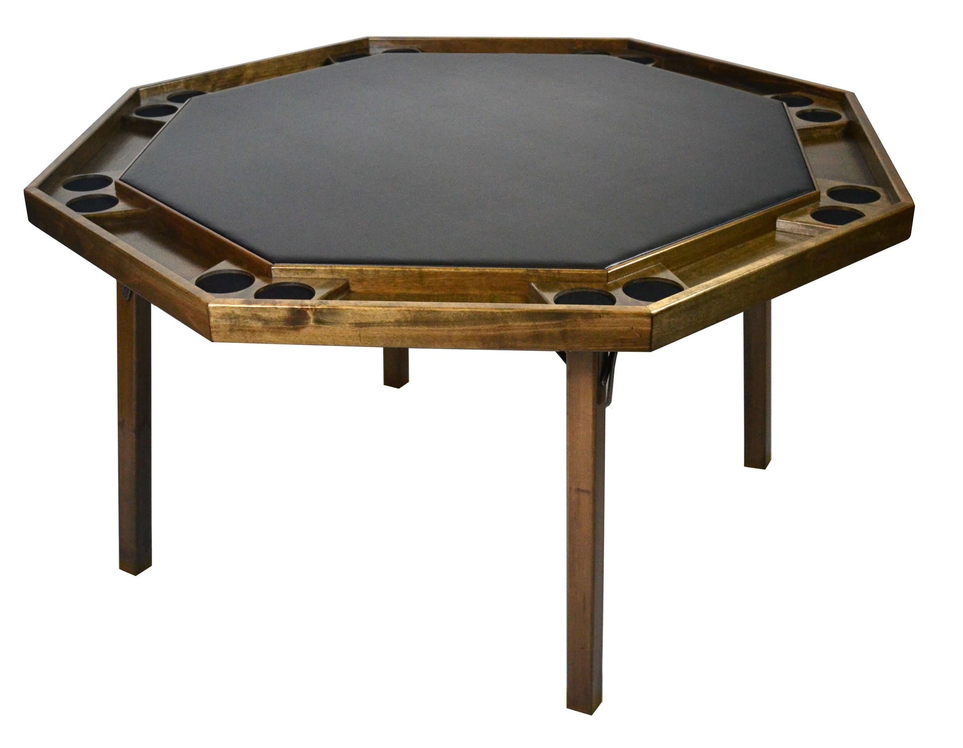 Kestell #83 - 57" Folding 8 Person Poker Table With Chairs Available