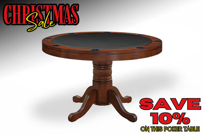 Ram 48" Game Table (Dining Top Included) - GTBL48