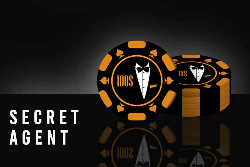 BBO "Secret Agent" Poker Chipset