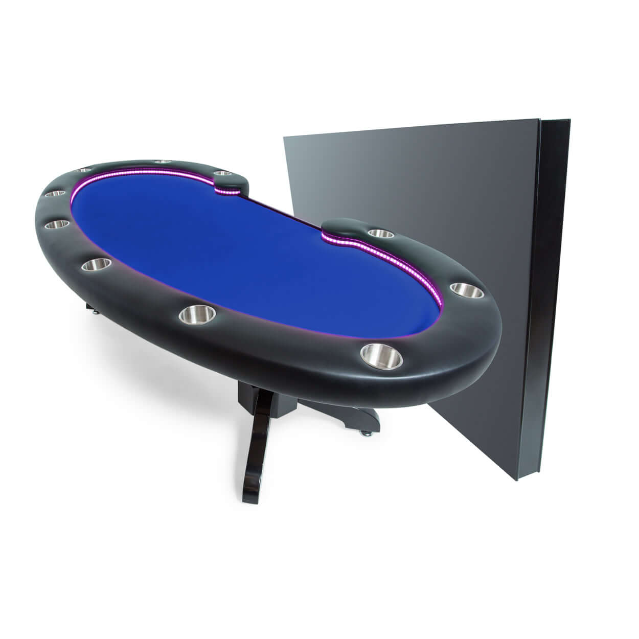 'BBO Lumen LED 10 Person Poker Table With Chairs Available (Dining Top Applicable)