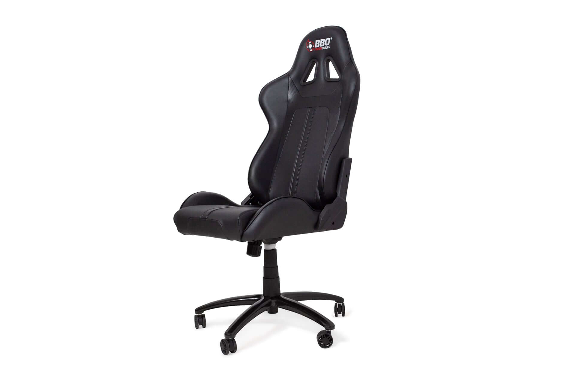 BBO Showdown Pro Poker Gaming Chair - Side Angle View